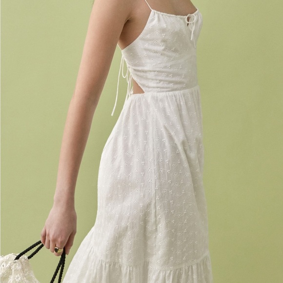 Reformation heaven dress in white size 4 new with tags - Picture 2 of 5